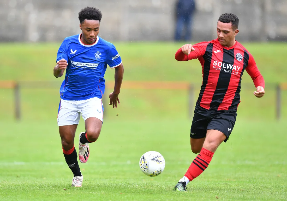 Gallery: Dalbeattie Star Against Rangers B | Rangers Football Club