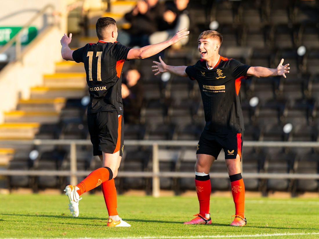 Report Rangers B Defeat Dumbarton At The Rock Rangers Football Club