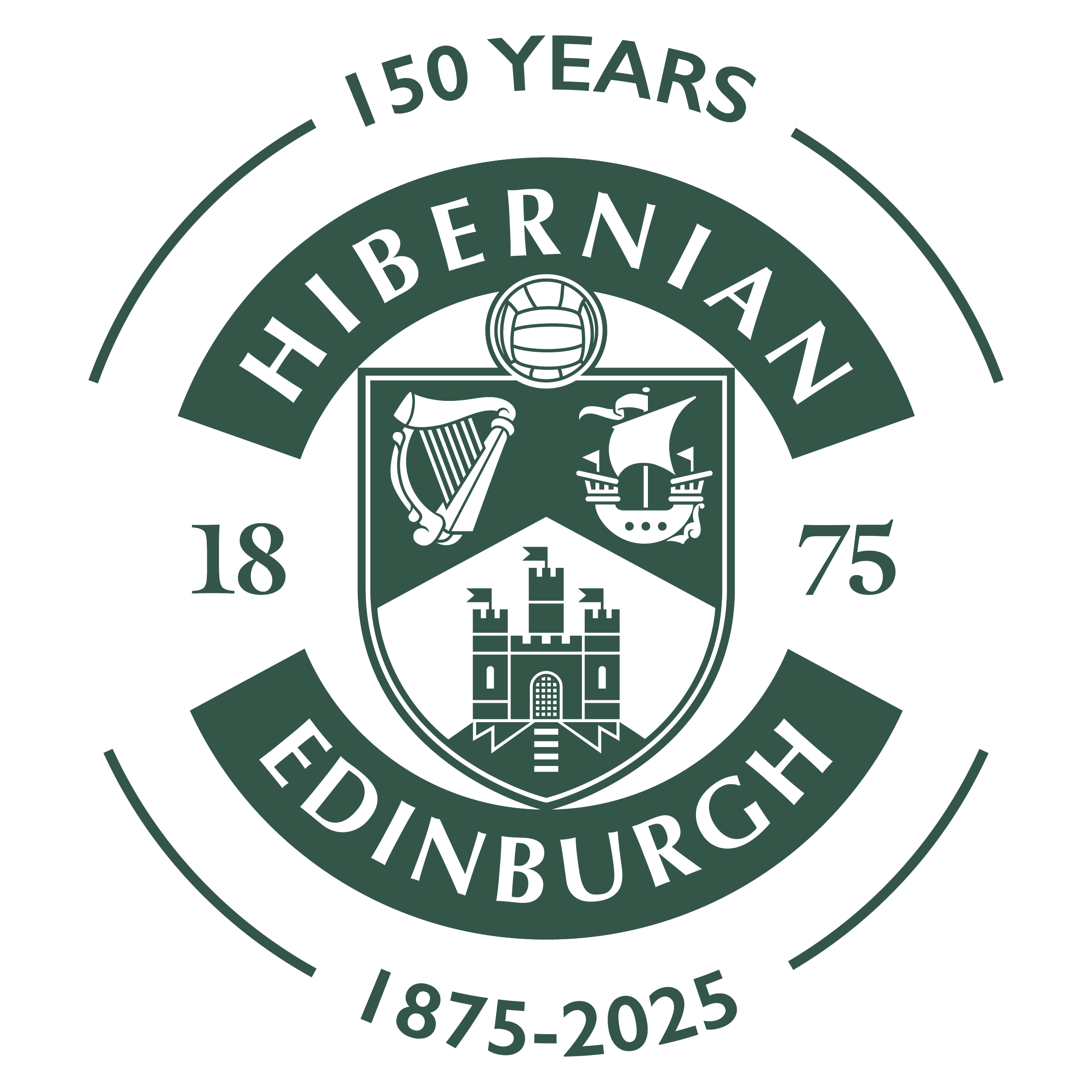 Hibernian crest
