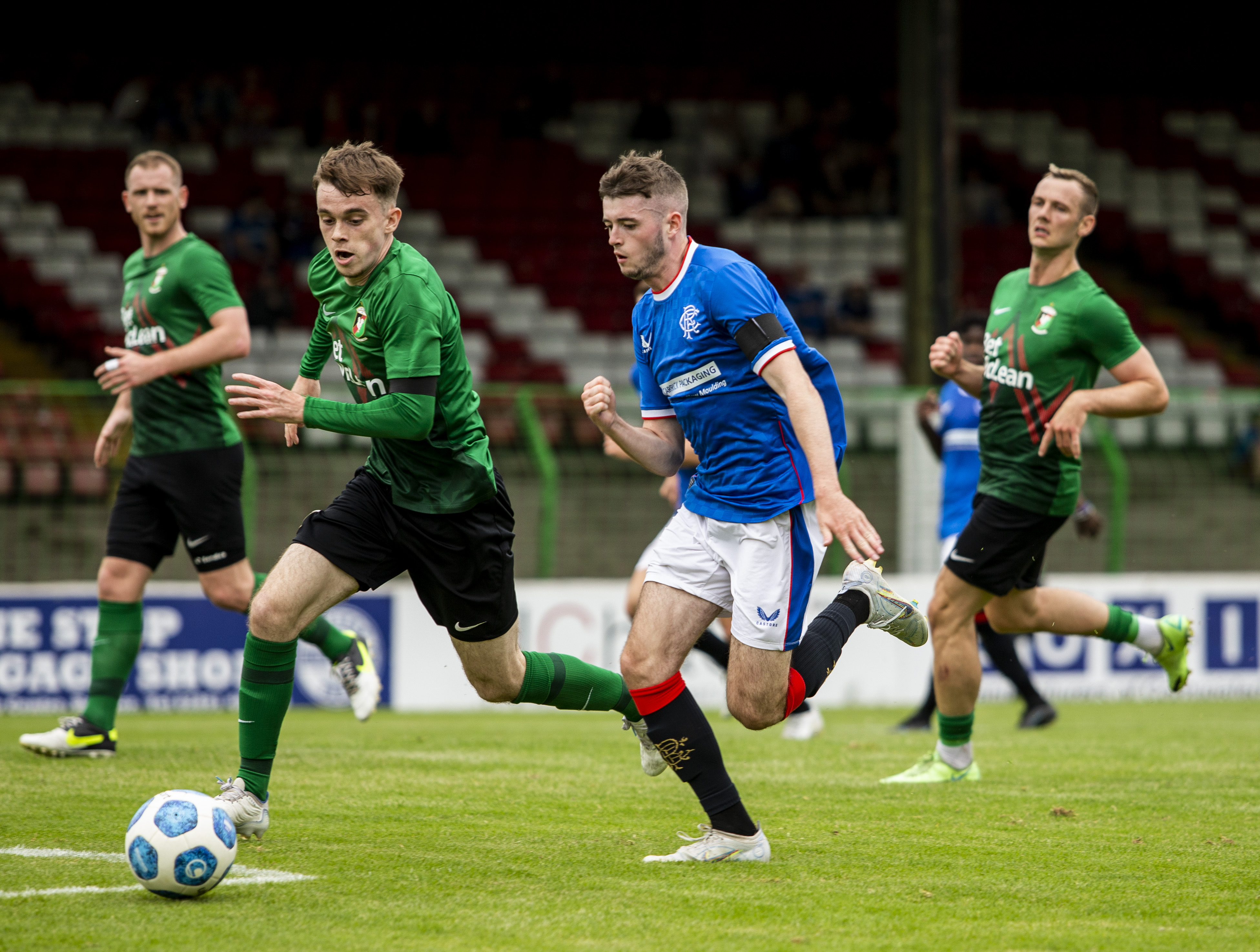 Match Report: Glentoran 6-3 Rangers B | Rangers Football Club