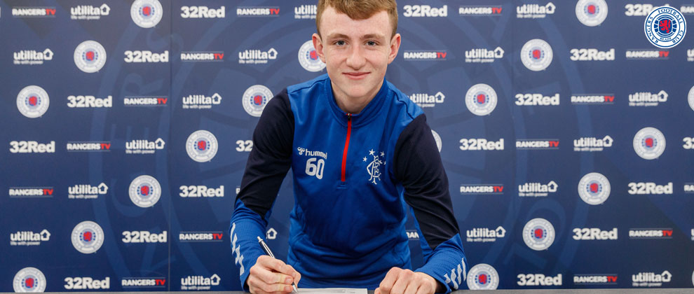 James Maxwell Pens New Deal Rangers Football Club