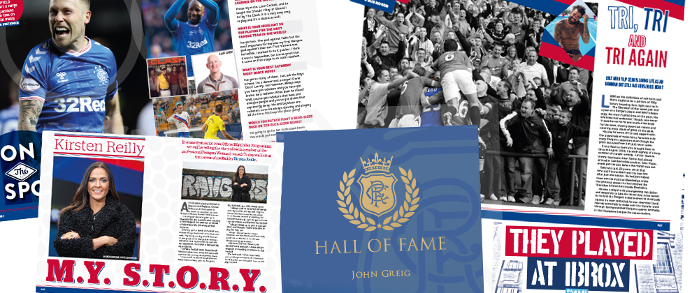 Free Digital Programme #1 | Rangers Football Club