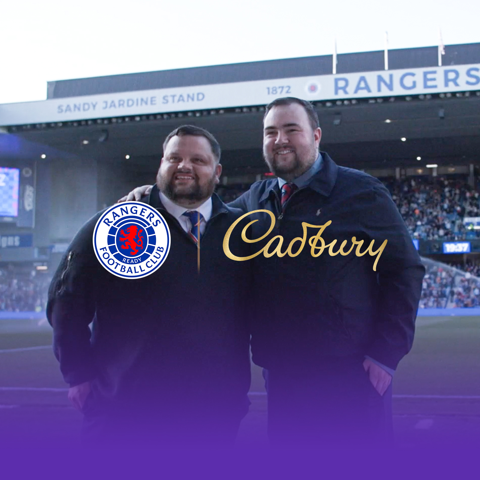 Rangers Announce Partnership Extension with Cadbury | Rangers Football Club