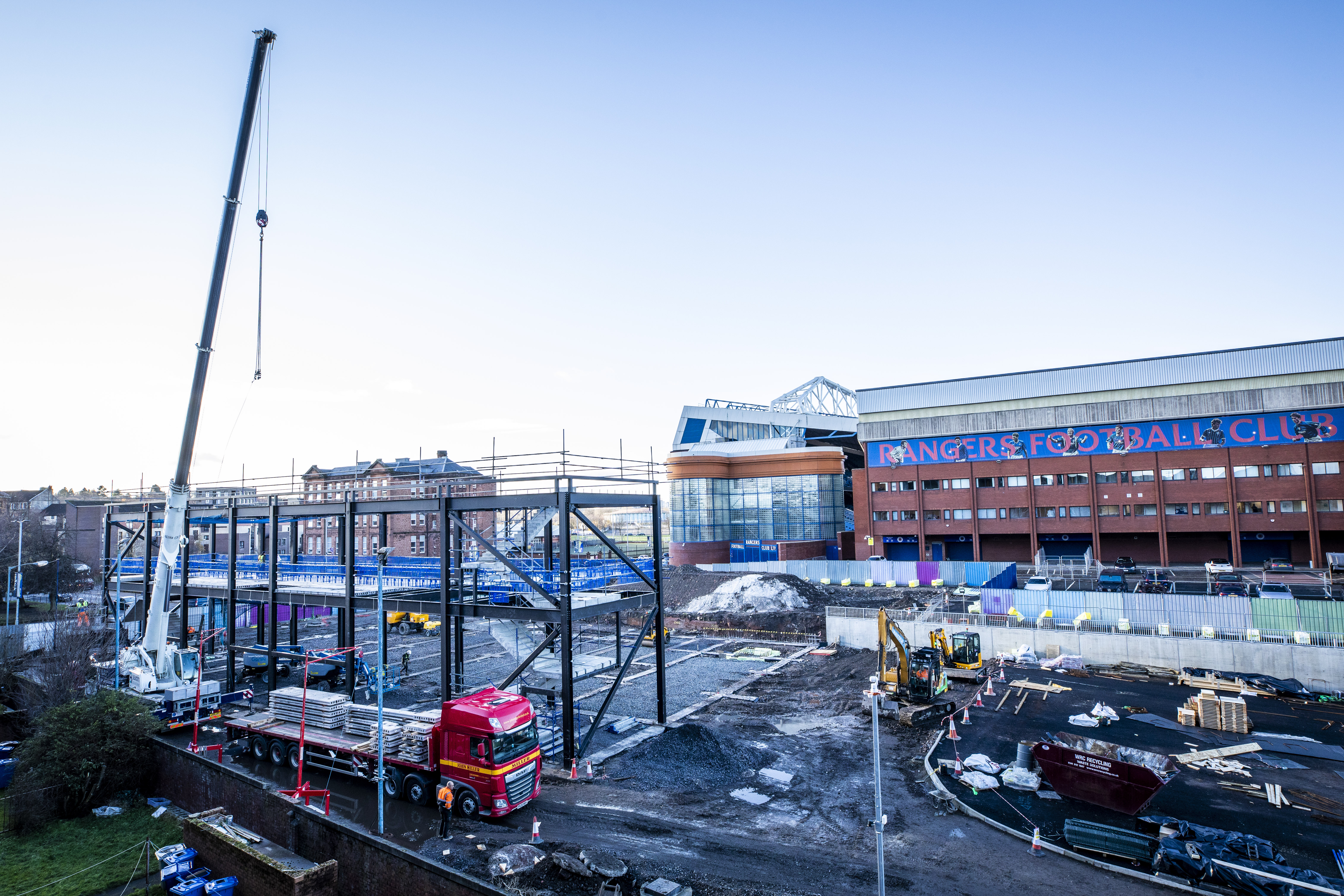 New Edmiston House Progress Update Rangers Football Club