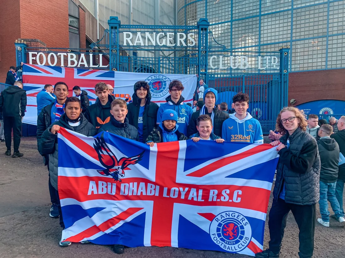 Rangers Soccer Academy  Abu Dhabi Team Tour 