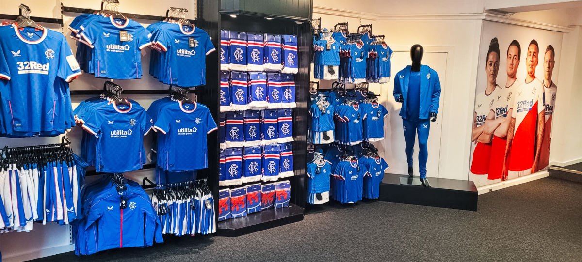 Rangers Store Opening in Ayr Today