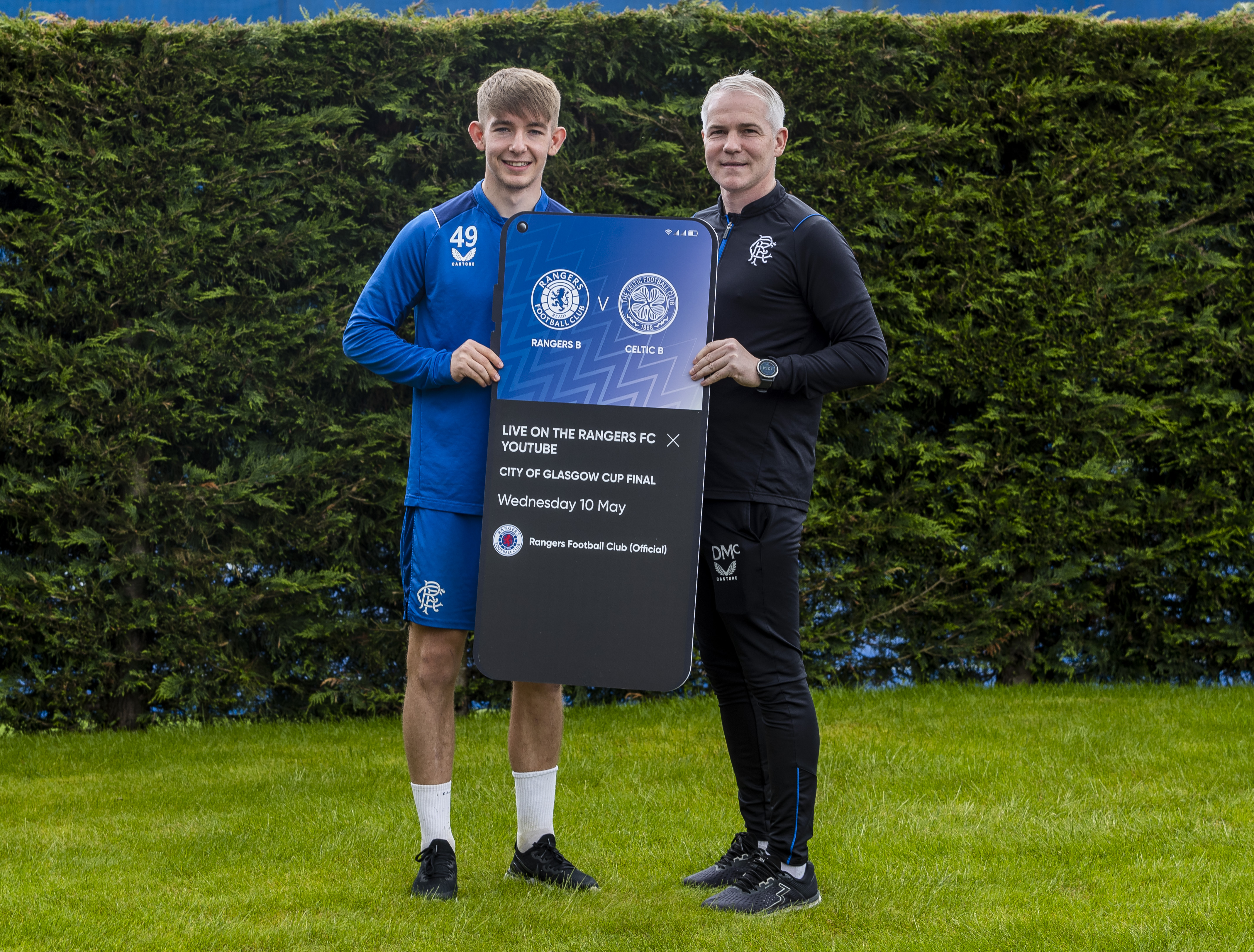 City Of Glasgow Cup Final Live On YouTube Tonight! | Rangers Football Club