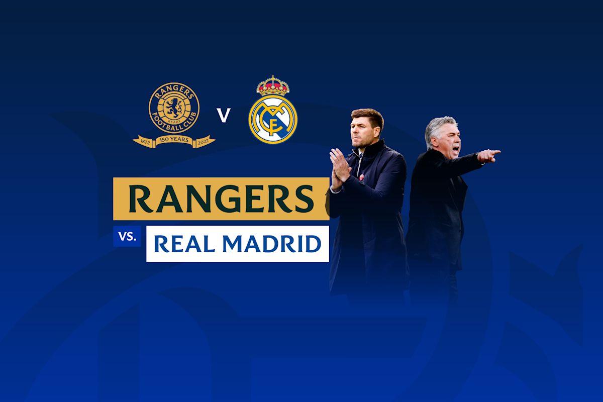 pic Rangers Vs Real Madrid Head To Head rangers host real madrid rangers