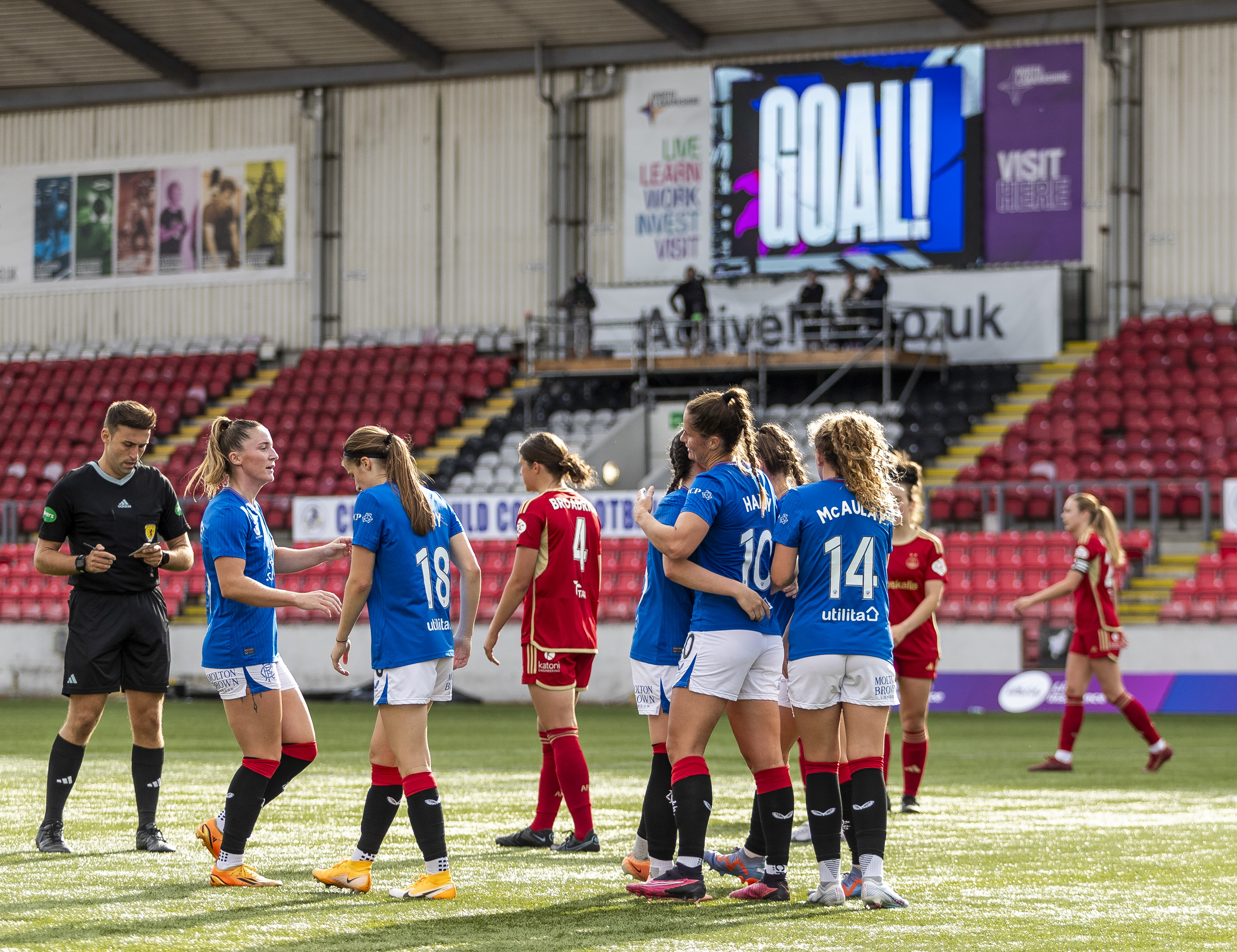 Match Report: Rangers 5-1 Aberdeen Women | Rangers Football Club