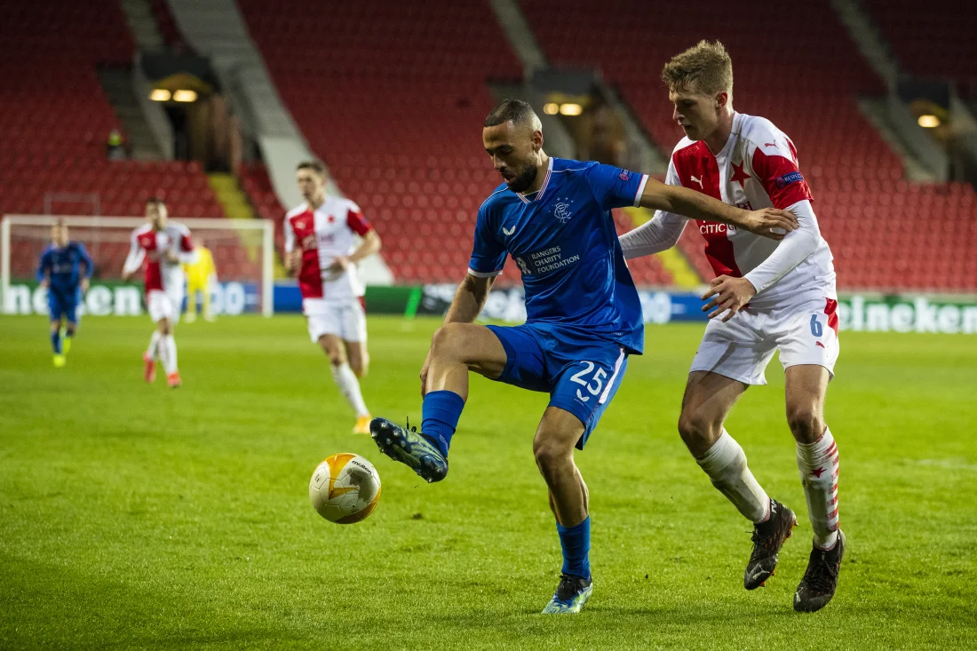 Rangers 0-2 Slavia Prague (1-3 agg): Nine-man Gers eliminated by Olayinka  and Stanciu - myKhel