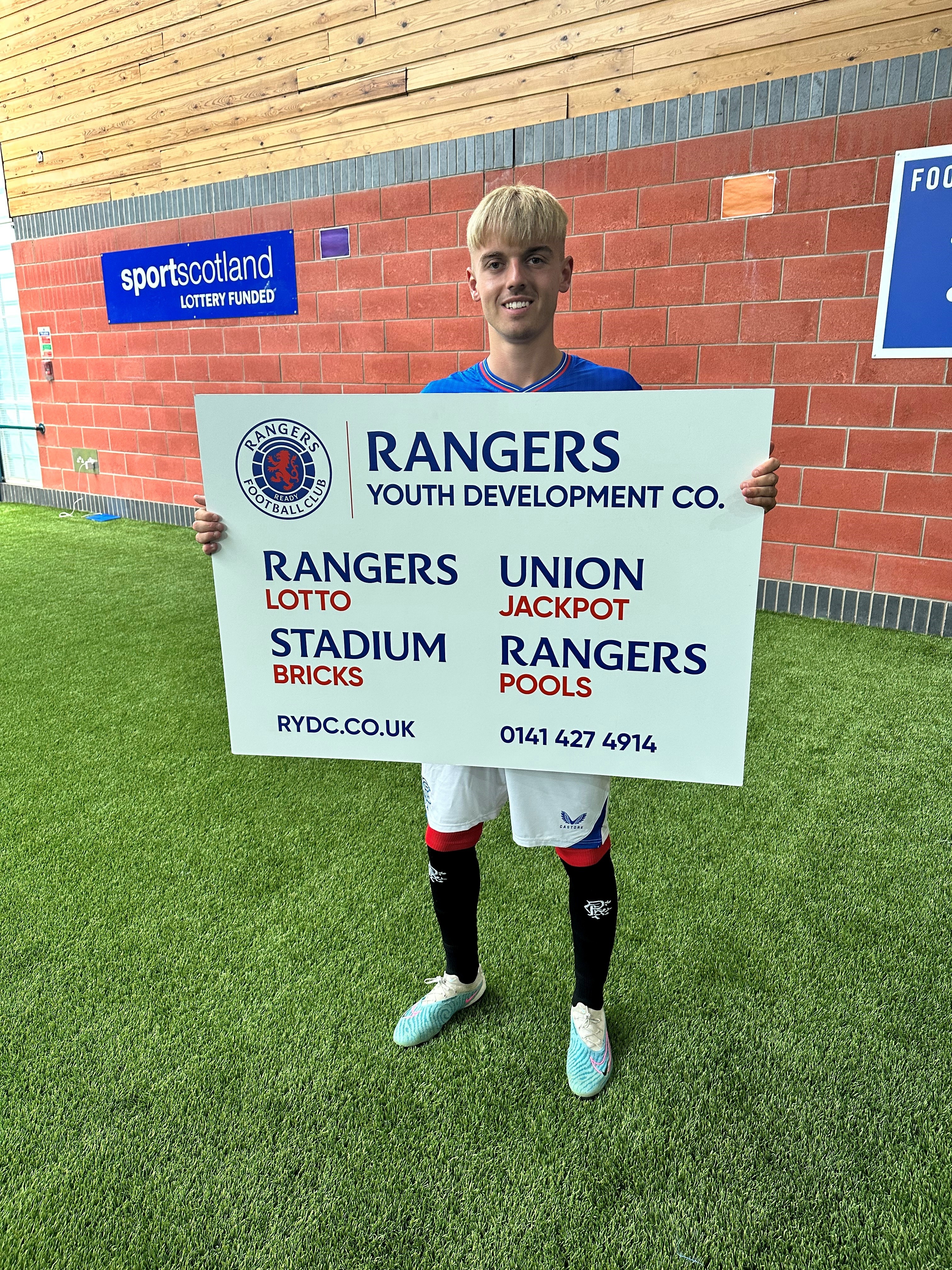 RYDC Ross McCausland’s Academy Journey Rangers Football Club