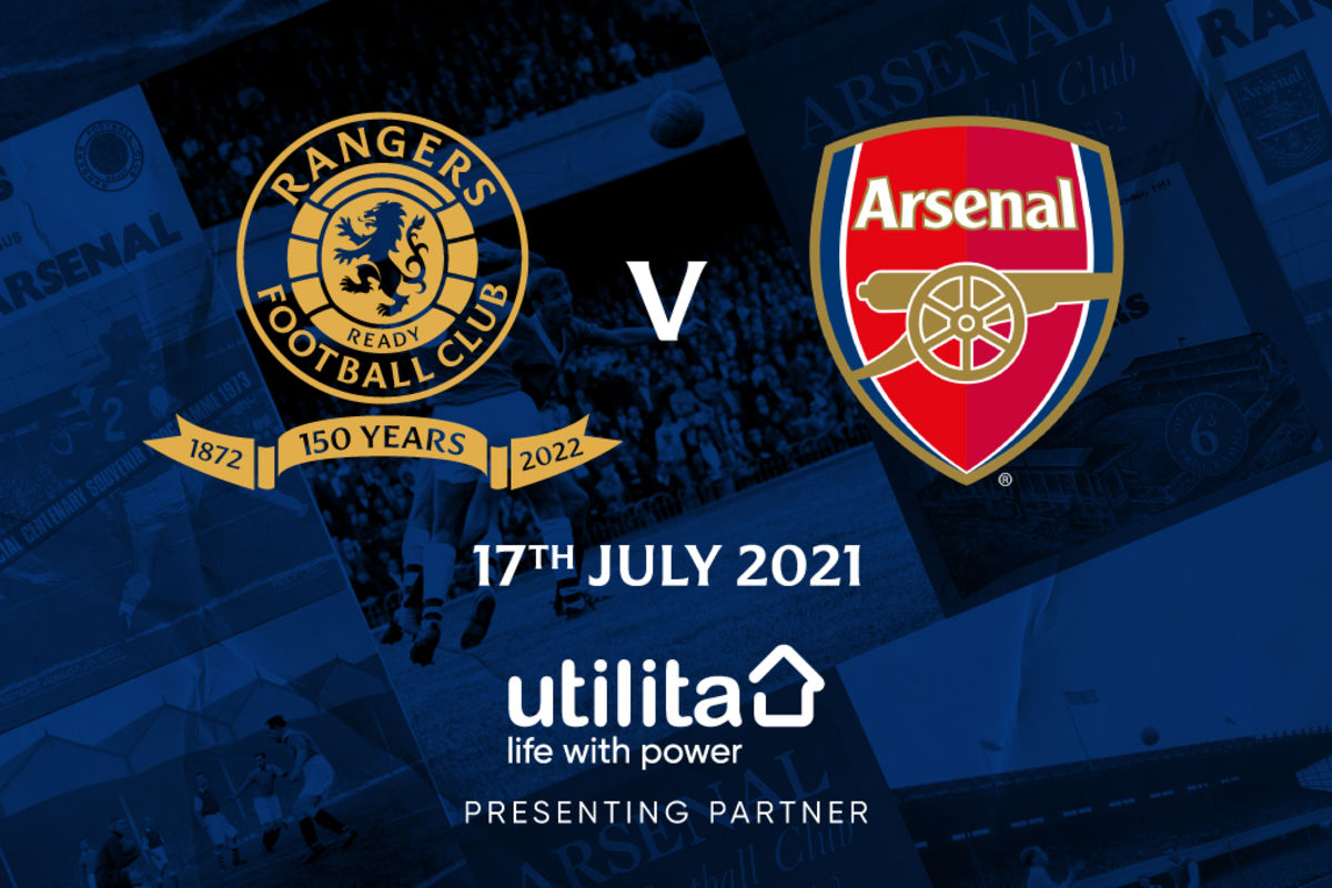 photo Arsenal Vs Rangers 2021 Tickets rangers football club