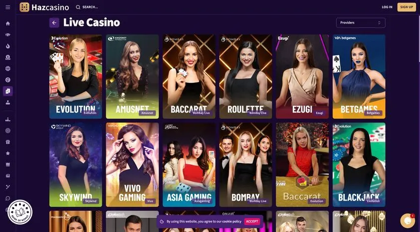 haz casino jeu en direct