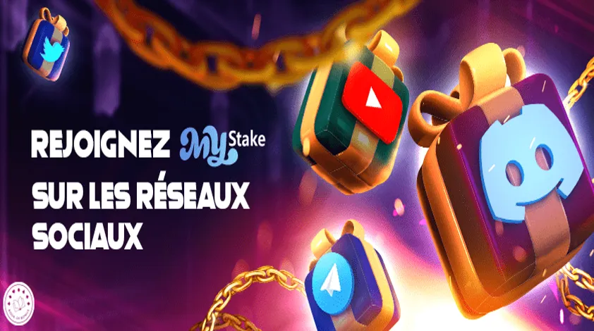 reseaux sociaux casino mystake