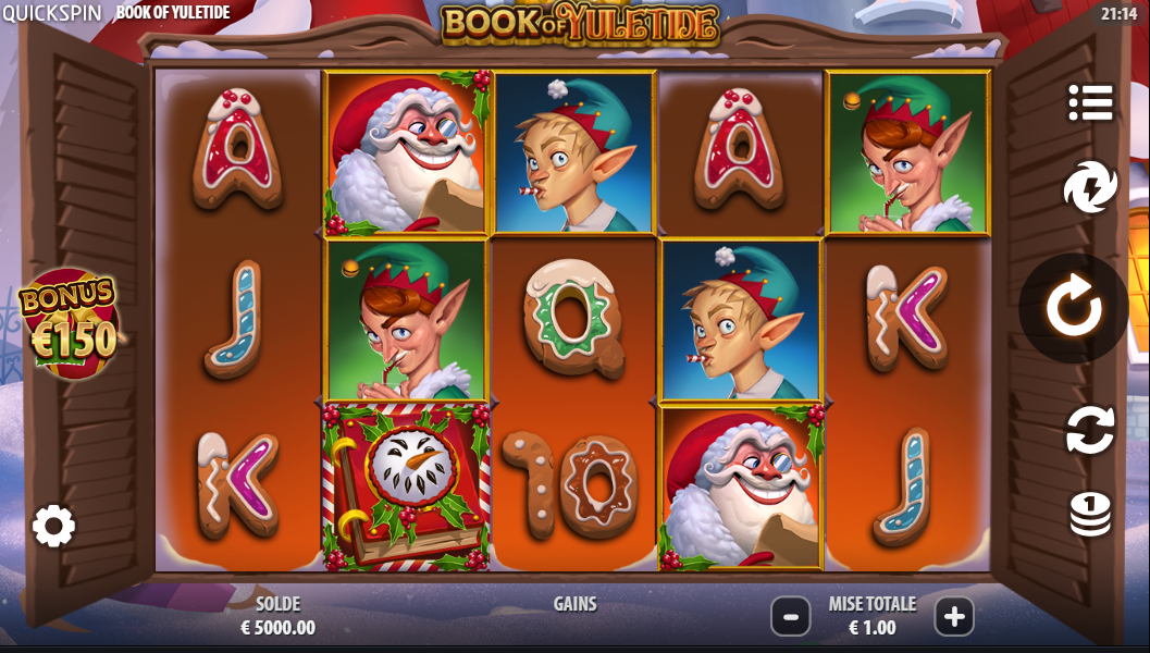 Book of Yuletide slot