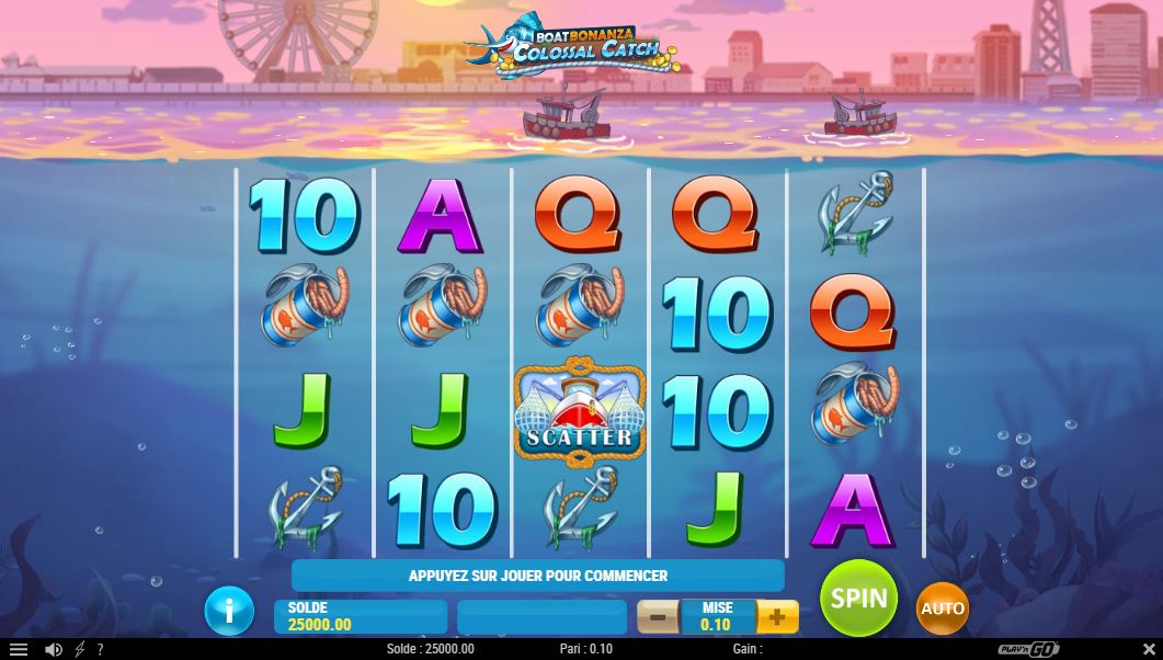 Boat Bonanza Colossal Catch slot