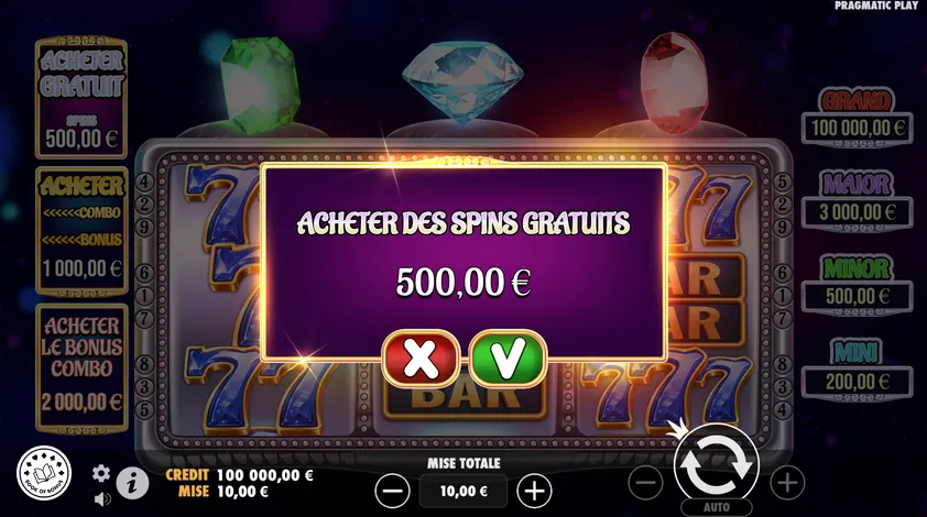 gem trio buy bonus