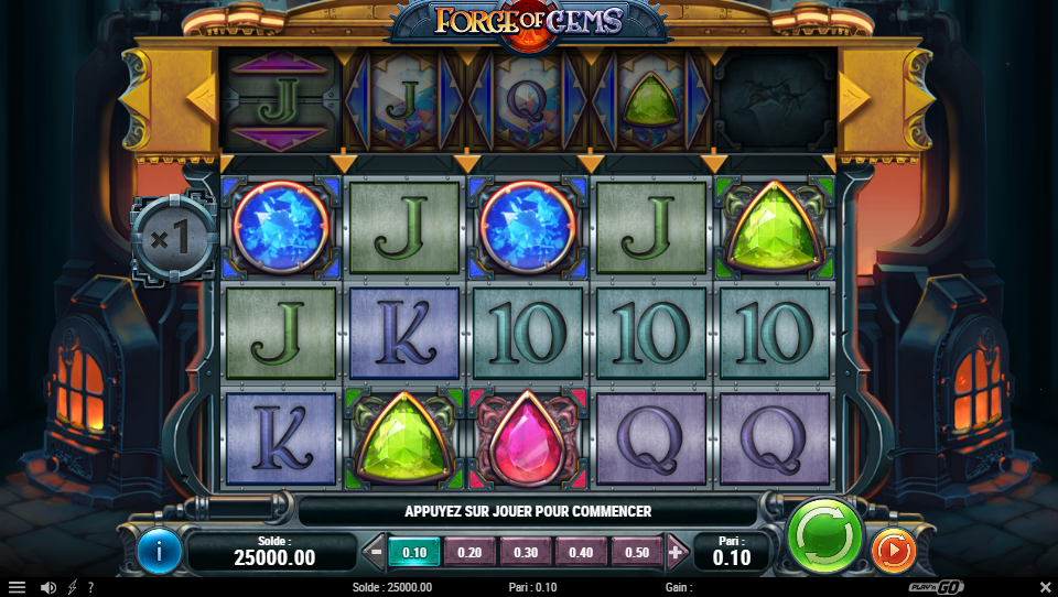 Forge of Gems slot