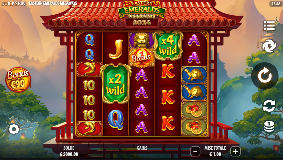 Eastern Emeralds Megaways slot