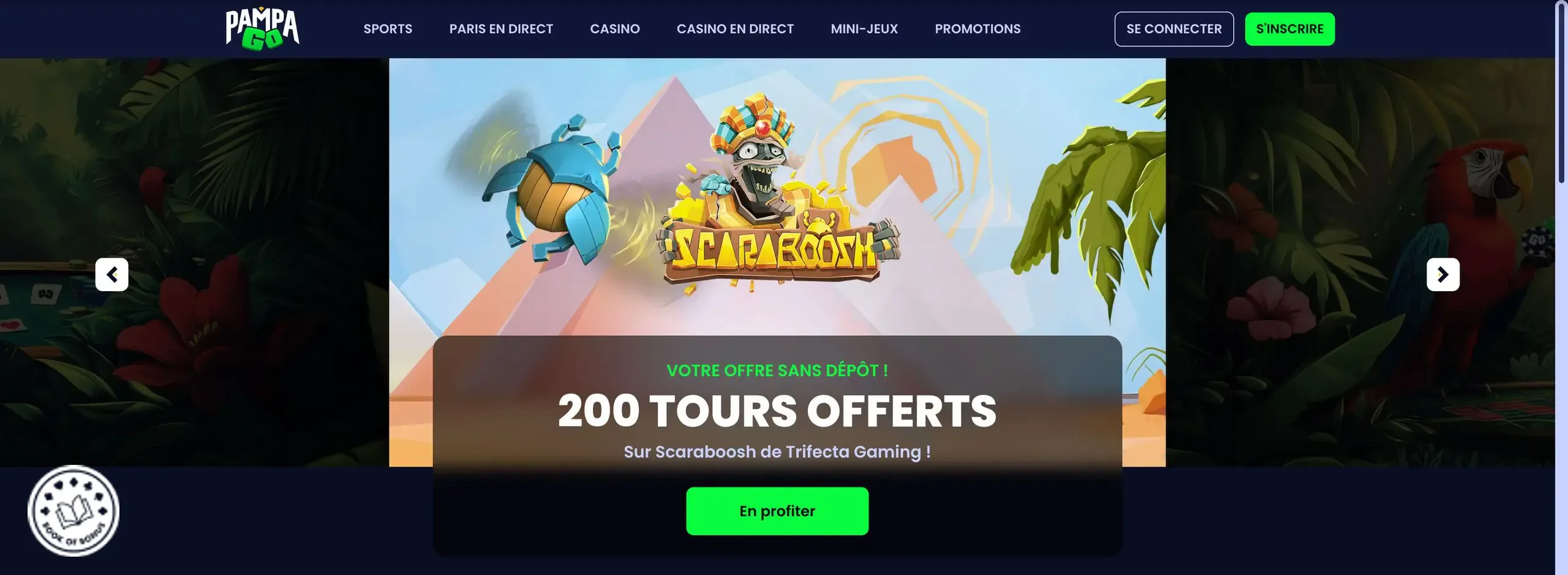 pampago freespins
