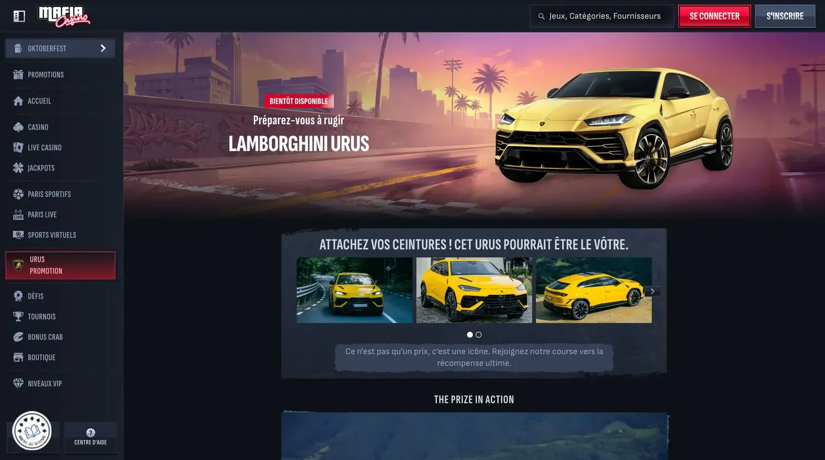 mafia casino gagner urus