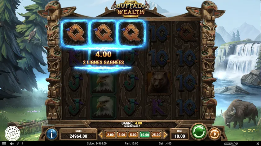 buffalo of wealth machine a sous