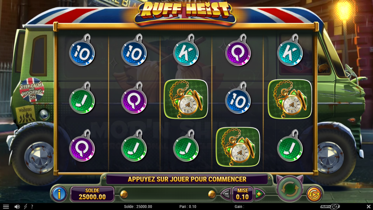 Ruff Heist slot