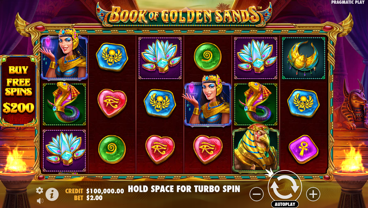 Book of Golden Sands slot