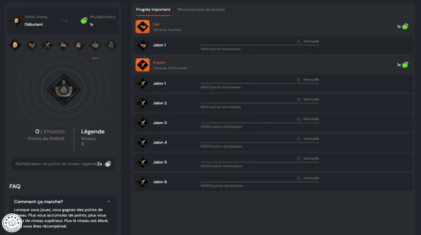programme de fidelite bitcasino