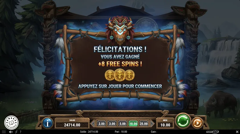 buffalo of wealth free spins