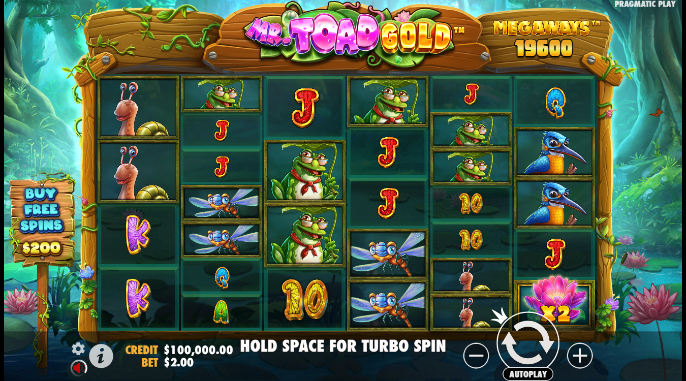 Mr Toad Gold Megaways slot