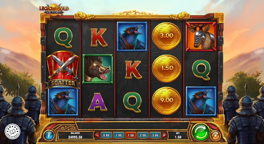 legion gold victory slot