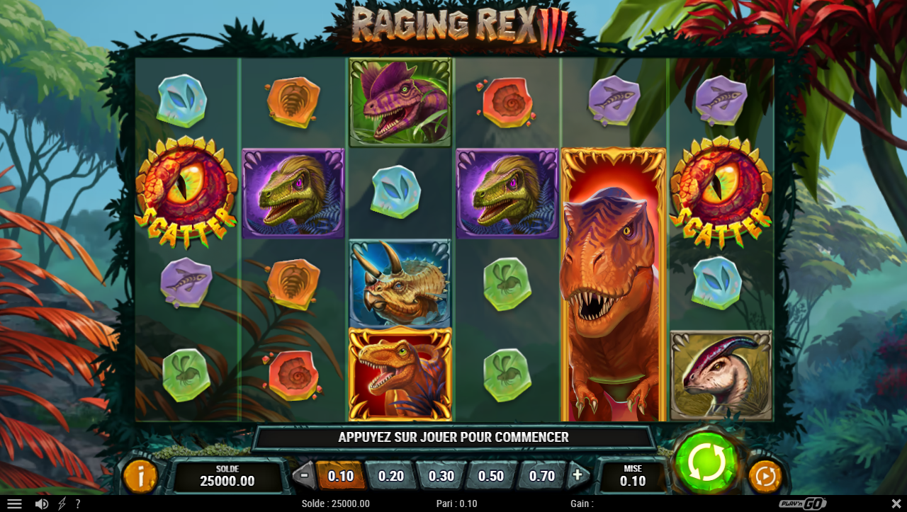 Raging Rex 3 slot