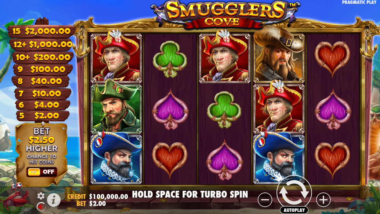 Smugglers Cove slot