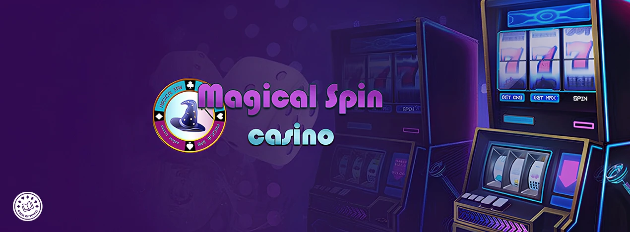 casino magical spin banner