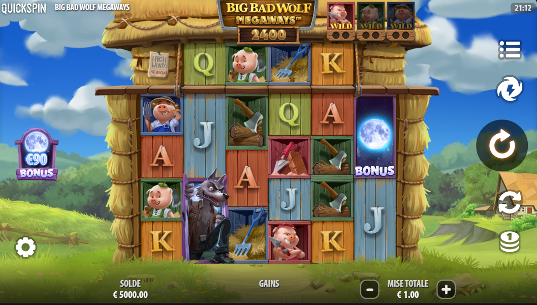 Big Bad Wolf Megaways slot