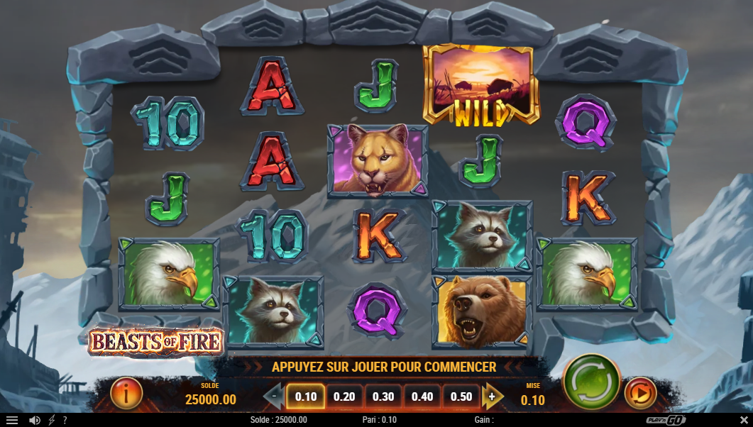 Beasts of Fire slot