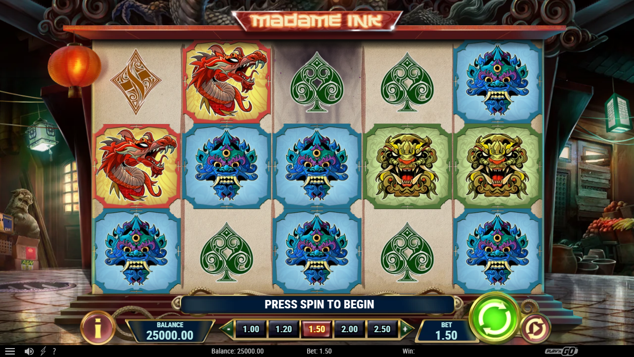 Madame Ink slot