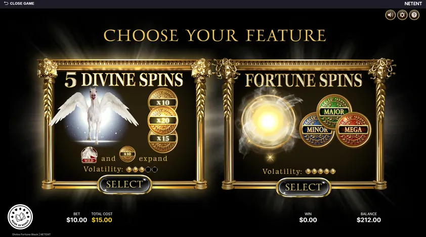 divine-fortune-black-free-spin