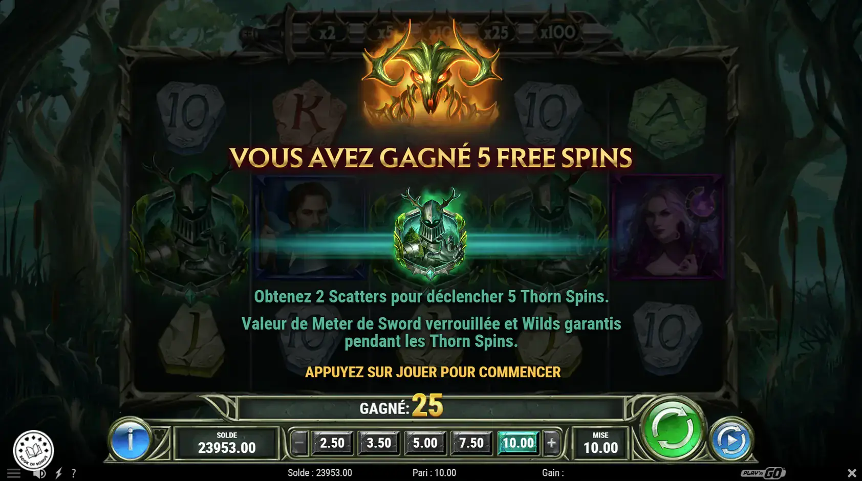 the green knight oath of thorns free spins
