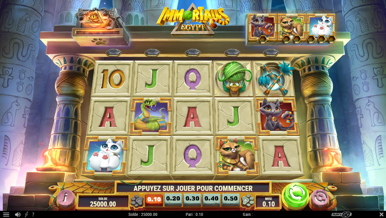 Immortails of Egypt slot