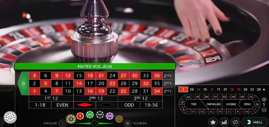 Paris Roulette en ligne