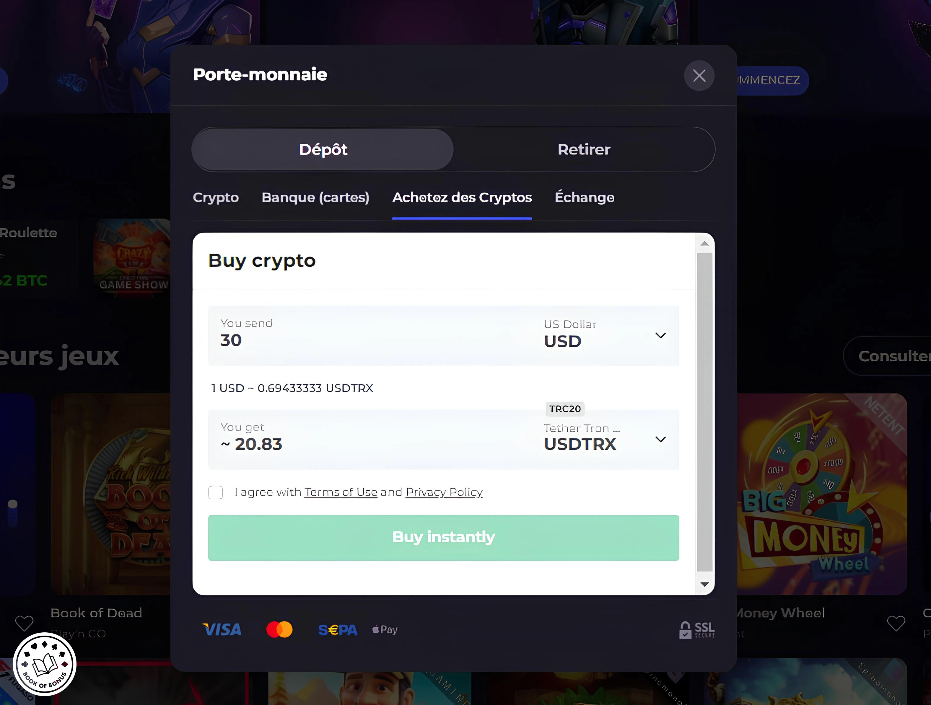 casino cryptoleo buy crypto