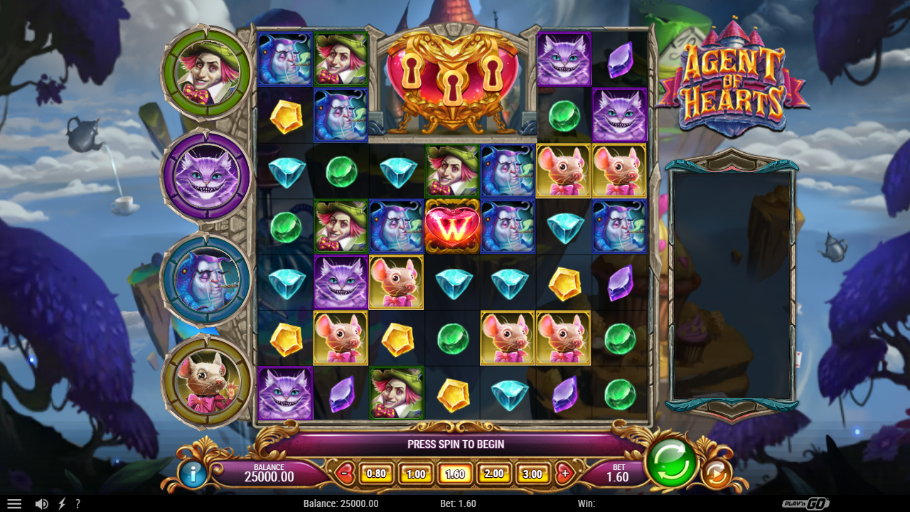 Agents of Hearts slot