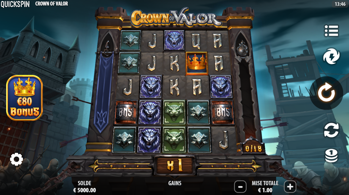 Crown of Valor slot