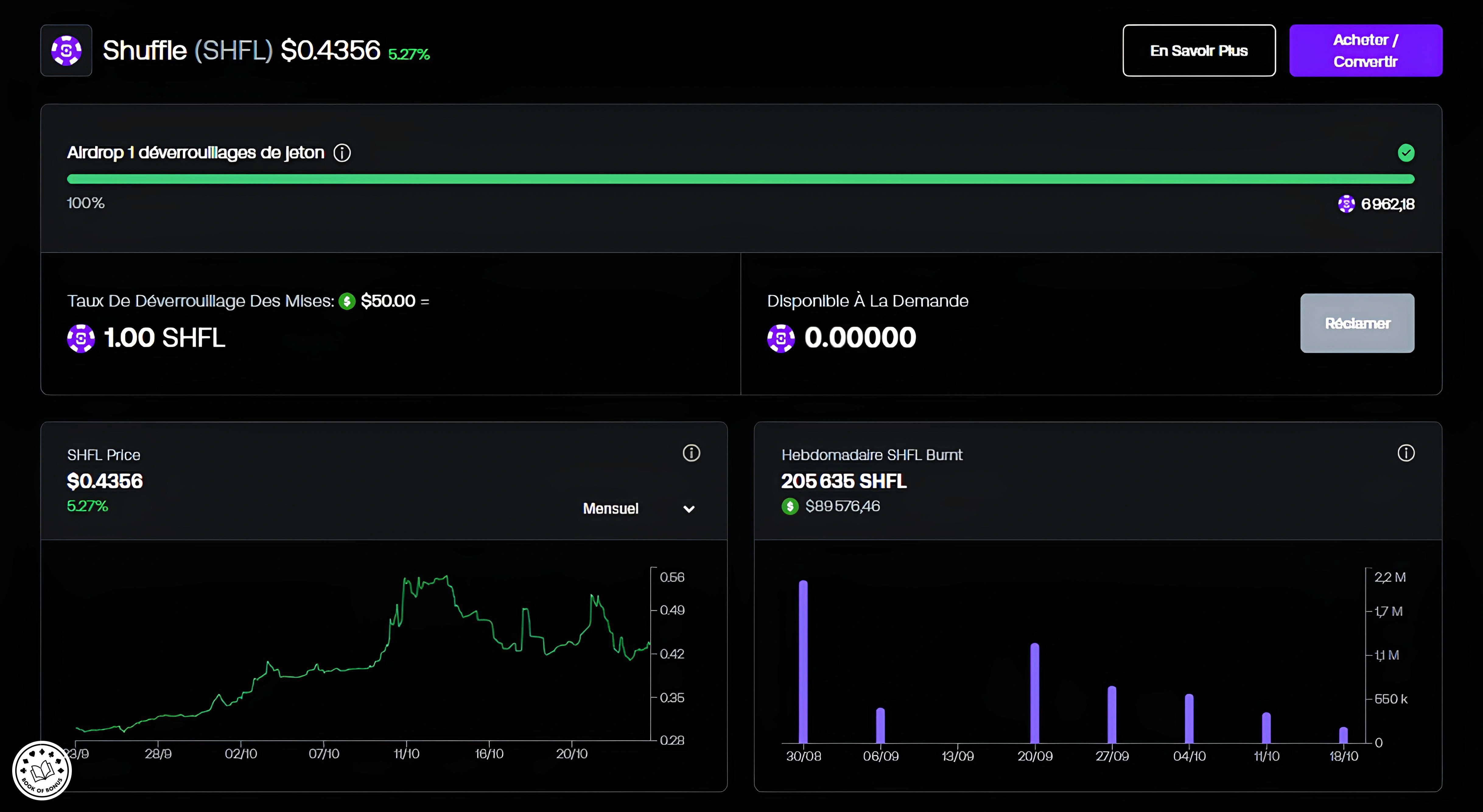 casino shuffle airdrop token