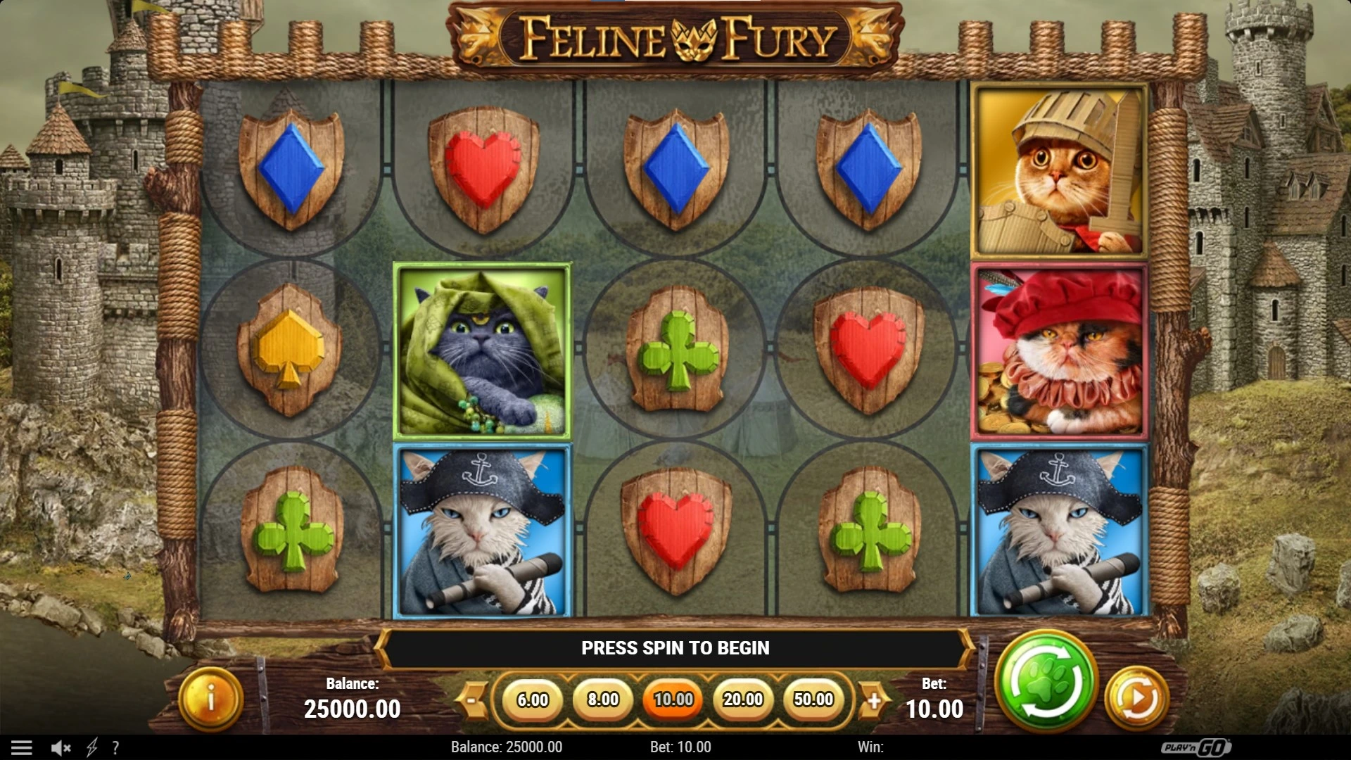 feline fury slot