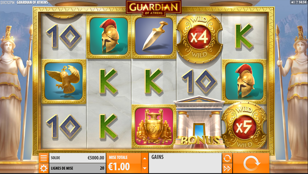 Guardian of Athens slot