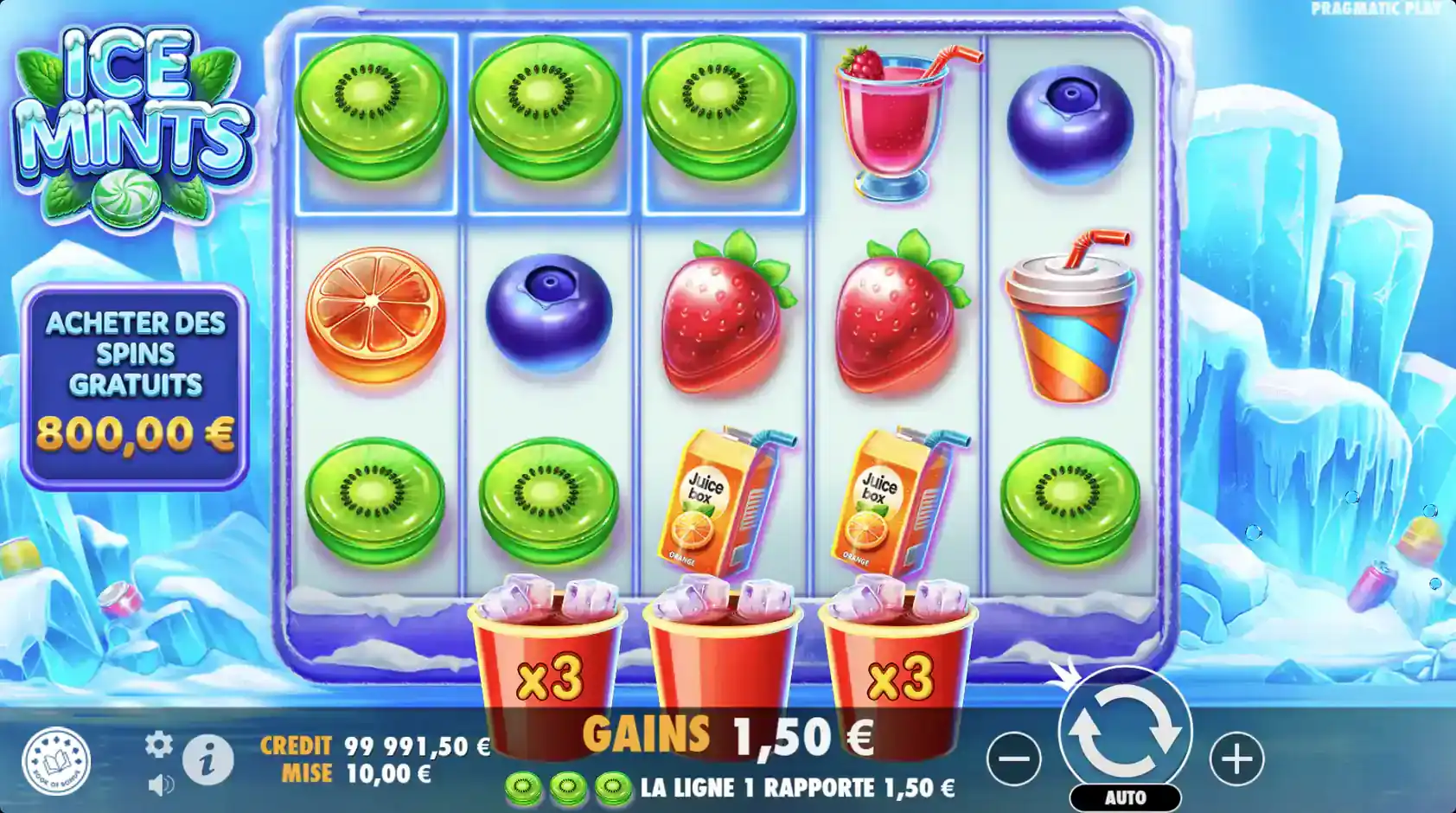 ice mints machine a sous
