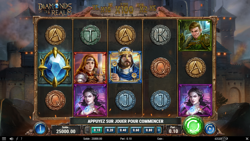 Diamonds of the Realm slot